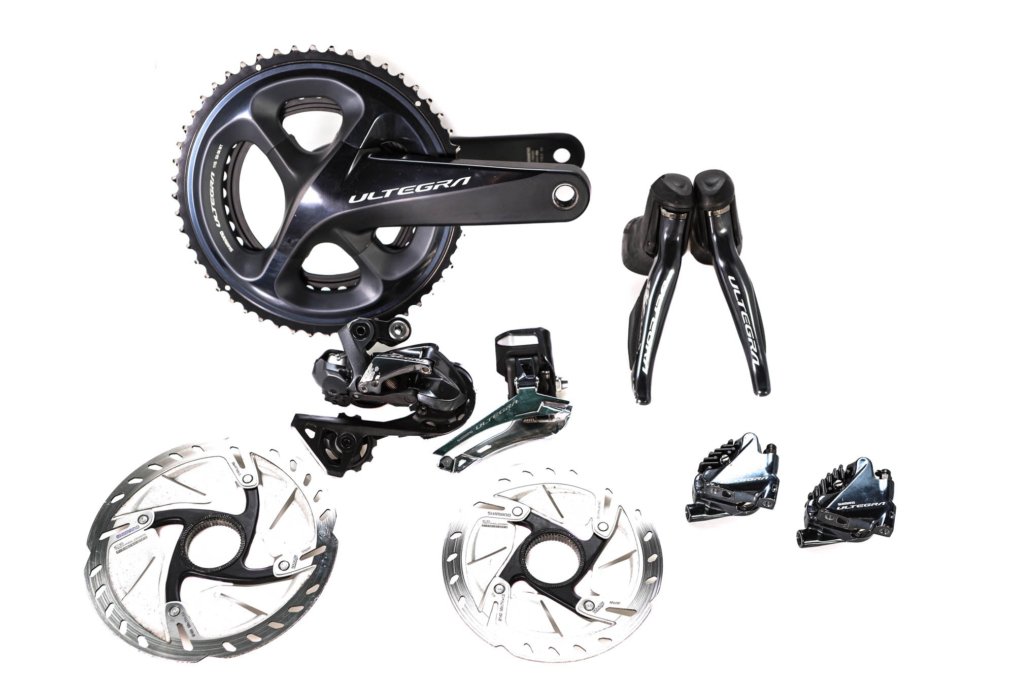 Shimano Ultegra Di2 R8000 Hydraulic Disc Groupset, 52/36t - 172.5mm