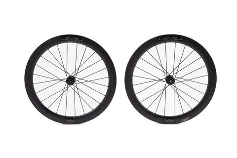 Level Carbon Disc Wheelset, Shimano Freehub