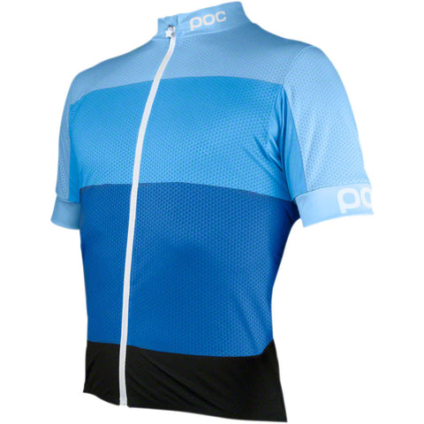 POC Fondo Classic Short Sleeve Jersey - Seaborgium Multi Blue