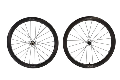 Hunt Aero 50 Disc Carbon Wheelset, Shimano Freehub