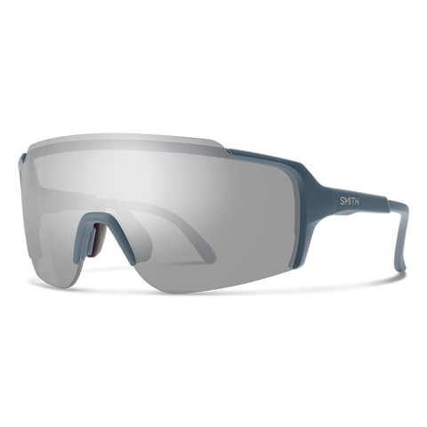 Smith Flywheel Sunglasses, Matte Iron/ ChromaPop Platinum Mirror